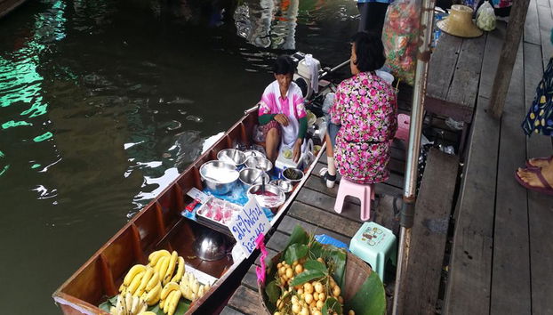 Marché flottant de Damnern et rivière Kwai avec déjeuner - Excursion d'une journée - Photo 2
